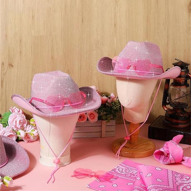 Fashion Sparkles Hat Suit Adjustable Size Hat Unisex Portable Hat Teen Stylish for Men and Women