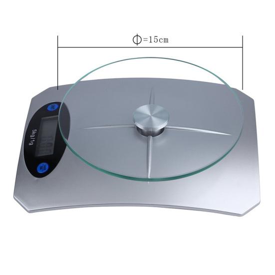 Бытовые 5 кг/1 г прецизионные электронные весы для взвешивания пищевых продуктов — фото 5