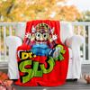Arale Norimaki printed throw blanket—lightweight,soft,warm;versatile blanket for all seasons—perfect as &air-conditioning throw,nap blanket