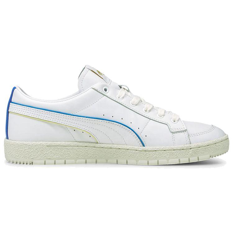 Puma Ralph Sampson 70 Low Rudolf Dassler Legacy Collection Season 2 Unisex Sneakers White Yellow-Pear Vaporous-Grey 374968-01