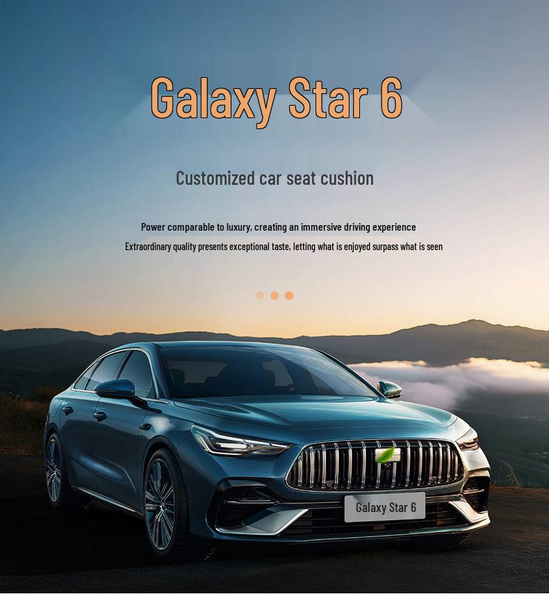 Geely Galaxy Xingyao 6 Full Coverage Seat Cushion & Interior Modification Mat Cover