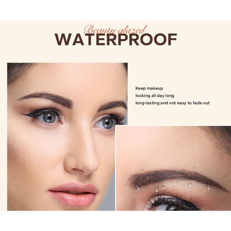 BEAUTY GLAZED - Natural Shaping Eyebrow Cream with Brush - 6 Colours