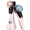 ANLAN Facial Device EMS Lift Warm Cool Care LED Light 8 Functions One Eye Area Mouth Ion Pore Home Use (Pink)