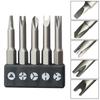 020000000000000000000000000driver Set U Y Shape Triangle 50mm Screwdriver Bits For Electric Screwdrivers/hand Drills
