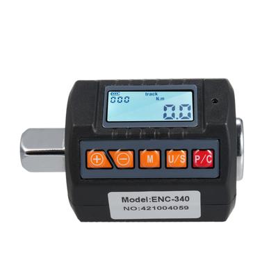 ENC-340 Digital Display Torque Meter Wrench Torque Tester 12'' Drive & Includes Adapters for 38''
