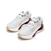 Li Ning Running Shoes Women's Low top White/Gray/Red AGLR084-9