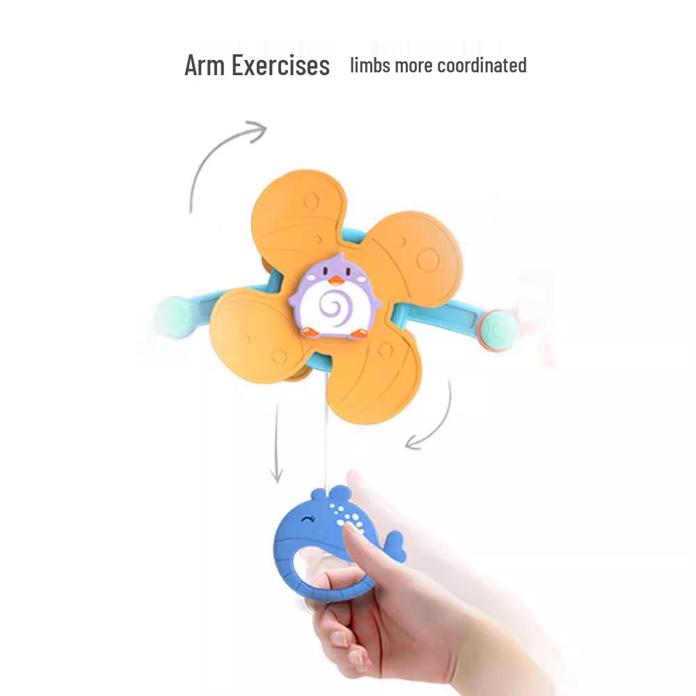 Crab Mobile & Rattle for Infants & Toddlers: Soothing, Educational Bed & Stroller Toy for Babies 0-1 Year Old
