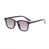 Ultra Light Retro Square Sunglasses Ins Popular Contrast Color Matte Gradient Shades UV400 Lentes  Mujer Lentes