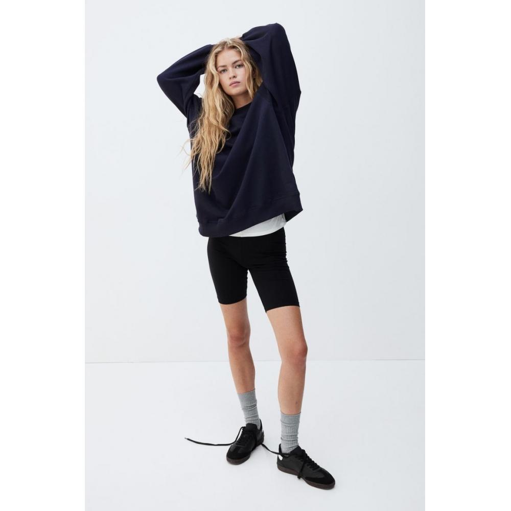 

Толстовка HM Oversize темно-синего цвета A