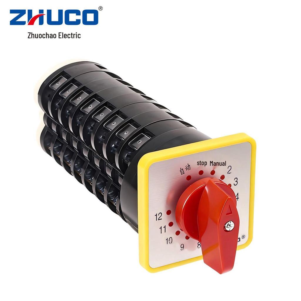 Zhuochao LW5D-16/TM712.8 Capacitor Cabinet 12-Circuit Universal Changeover Switch