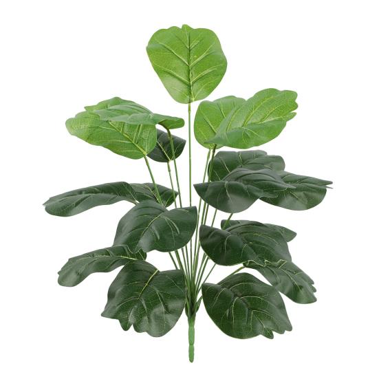 Artificial Green Plants 18 Fork UV Resistant Realistic Fake Monstera Greenery Wedding Party Indoor Outdoor Garden Faux Plants Decoration