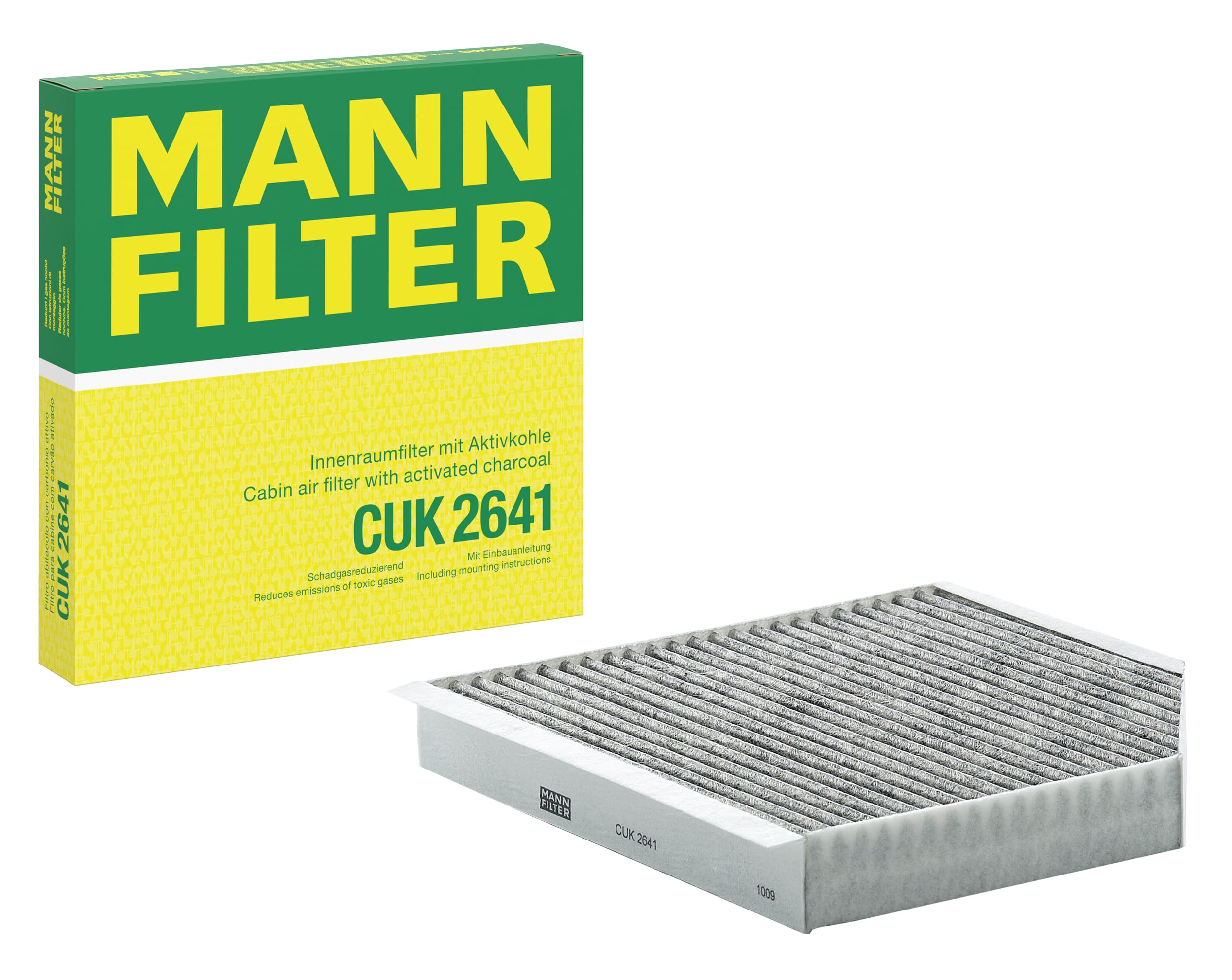 

Фильтр кондиционера MANN CUK2641