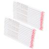 24pcs No Sharpening Fabric Marking Pencil White Tailor Chalk Pencil  For Quilting