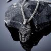Ancient Greece Spartan Warrior Helmet Necklaces Men Stainless Steel Norse Vikings Skull Pendant Vintage Male Jewelry Gothic Gift