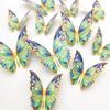 3D Butterfly Wall Decors 12Pcs Small Large 2Sizes Colorful Butterfly Decorations for Birthday Party Adhesive Stickers