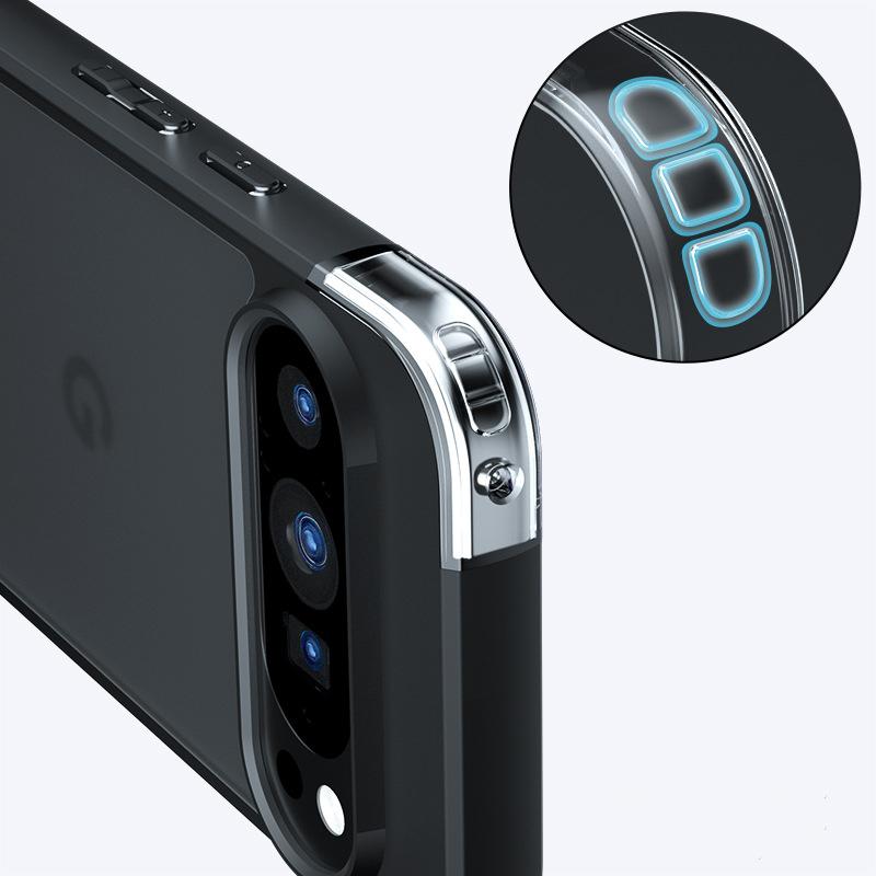 For Google Pixel 9 Pro XL Case Google Pixel 9 Pro XL Cover Luxury Matte PC + TPU Shockproof Phone Cover Google Pixel 9 Pro XL