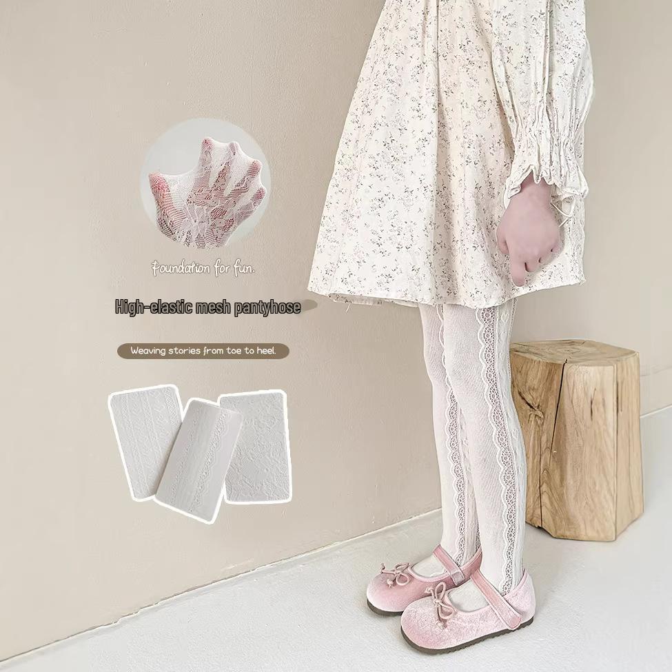 2026 Summer A-Class Girls' Thin Lolita Baby Tights