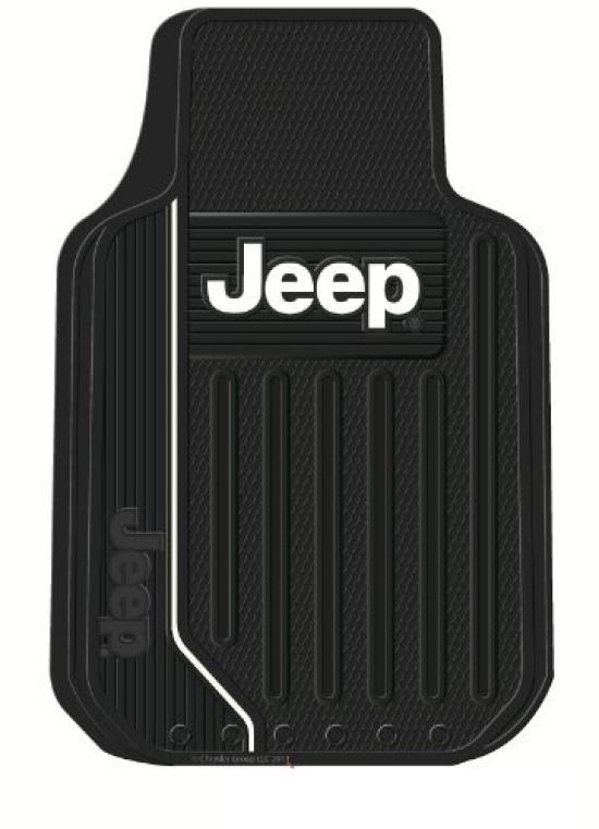 Jeep Universal Rubber Floor Mats Front Wrangler Cherokee Patriot