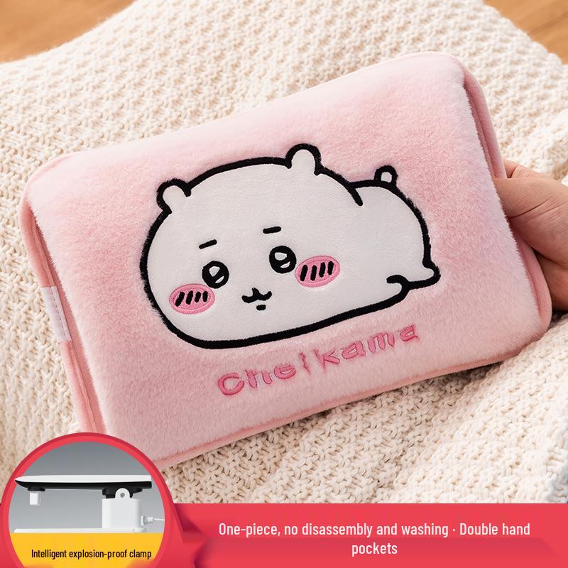 Rechargeable Explosion-Proof Plush Hot Water Bottle & Hand Warmer - 2024 Edition