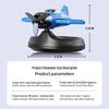 Luxury Solar-Powered Rotating Airplane Car Perfume & Aromatherapy Centerpiece