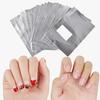 100/200/400Pcs Nail Polish Remover Foil Wrap Kit Soak Off Gel Remover with Cotton Pad Home Salon Nail Polish Removal Tools Kit