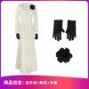 Role Anime Game Play Moth Woman Timi Tresku Long Dress Cosplay Costume