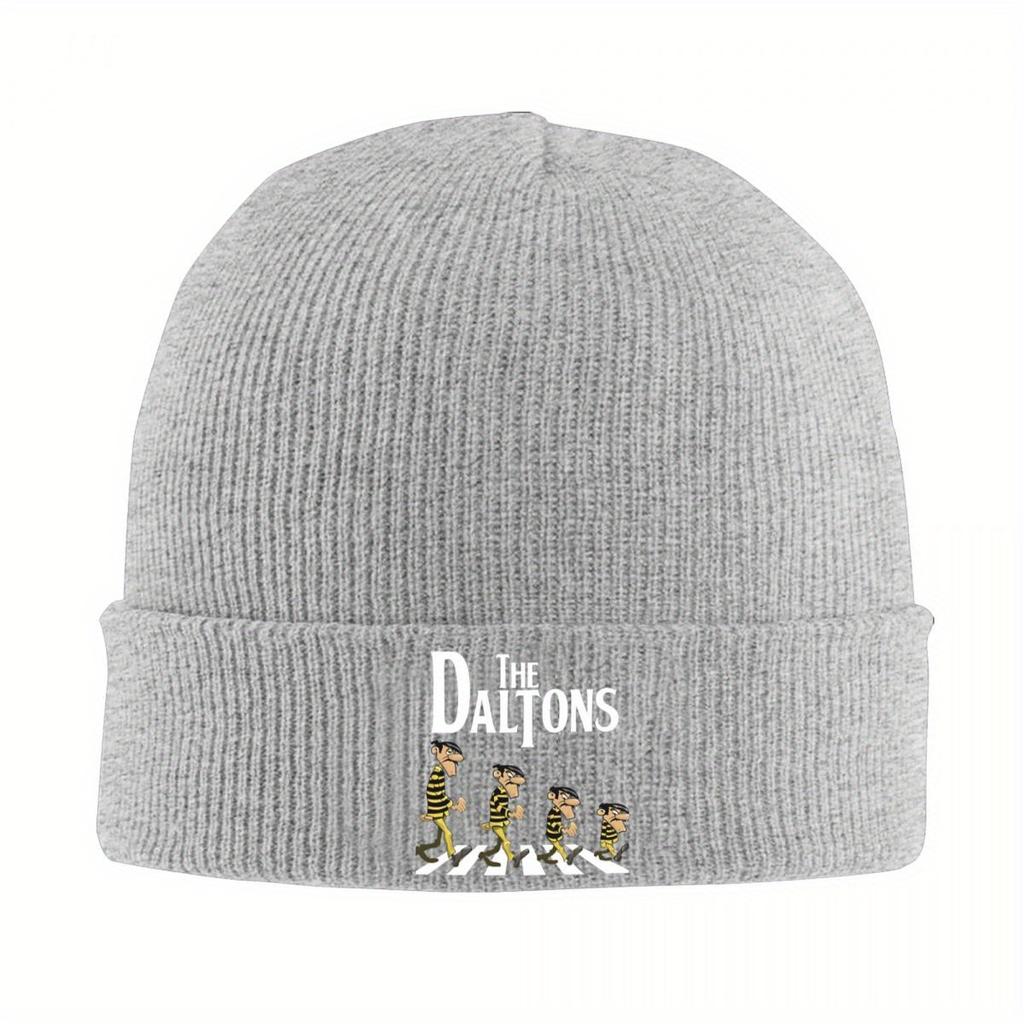 Lucky Luke The Dalton Knit Hat Beanie Winter Hat Warm Unisex New Cartoon Anime Cap for Men Women