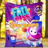 Customiz Name Personality Game Fall Guys Blanket Soft&Warm Office Bed Travel Lunch Break Blanket,Gift All Seasons