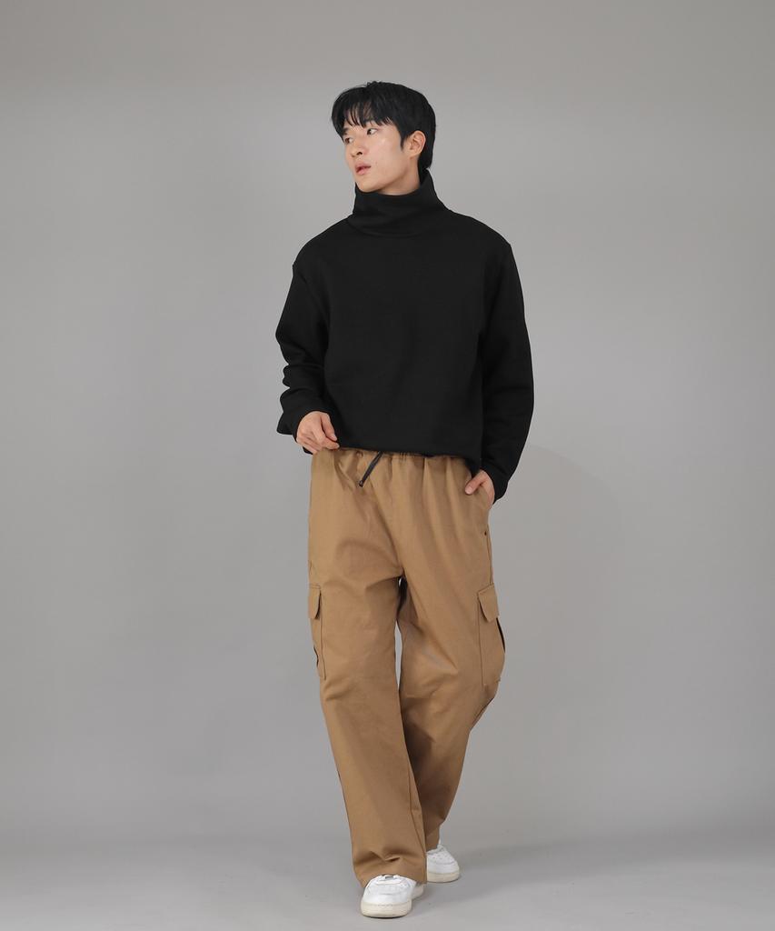 Seinteukeulu Rivet Fix Ex Wide Cargo Pants Rec-360 Camel