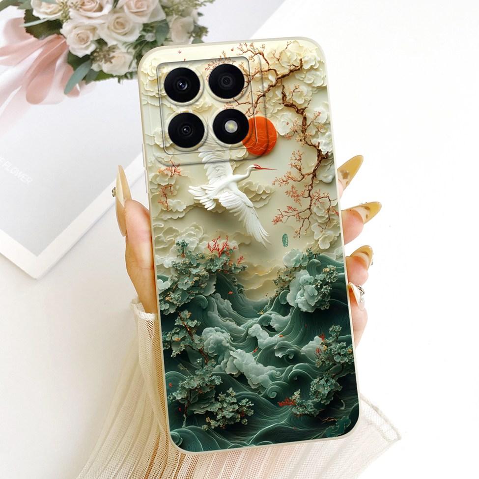 For Samsung S24 Ultra S928B Phone Casing For Samsung Galaxy S24 Ultra Cover Fashion Cartoon Cute Funny Painted Silicone Case