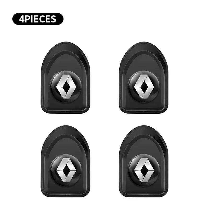 Renault 2026 Új Keréktárcsa Borításokhoz 1/2/4 DB Mini Autós Kampók Fekete Műanyag Öntapadós Látványtalan Kampók Renault Clio Laguna 2 Mega Modellekhez