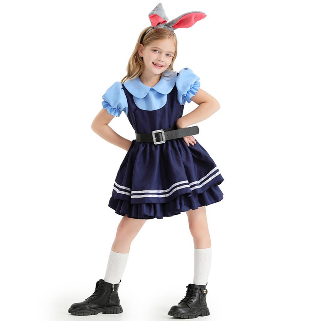 Kids Costume Horror Bride Cosplay Dress Performance Costume Masquerade Costume