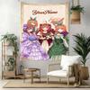 Quintessential Quintuplets Custom Your Name Wall Decor Tapestry Art For Pet Memorial Birthdaywedding Party Backdrop Family Gift