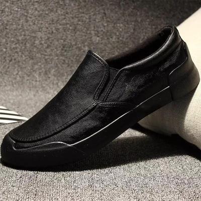 Fashion New In Man Casual Shoe Slip-on Size 45 Cheap Clearance Stylish Hot 2024 Trend Elegant Leather Shoes For Men Classic Original
