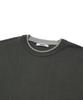 GNOK Layered Round Short Sleeve Knit [Charcoal]