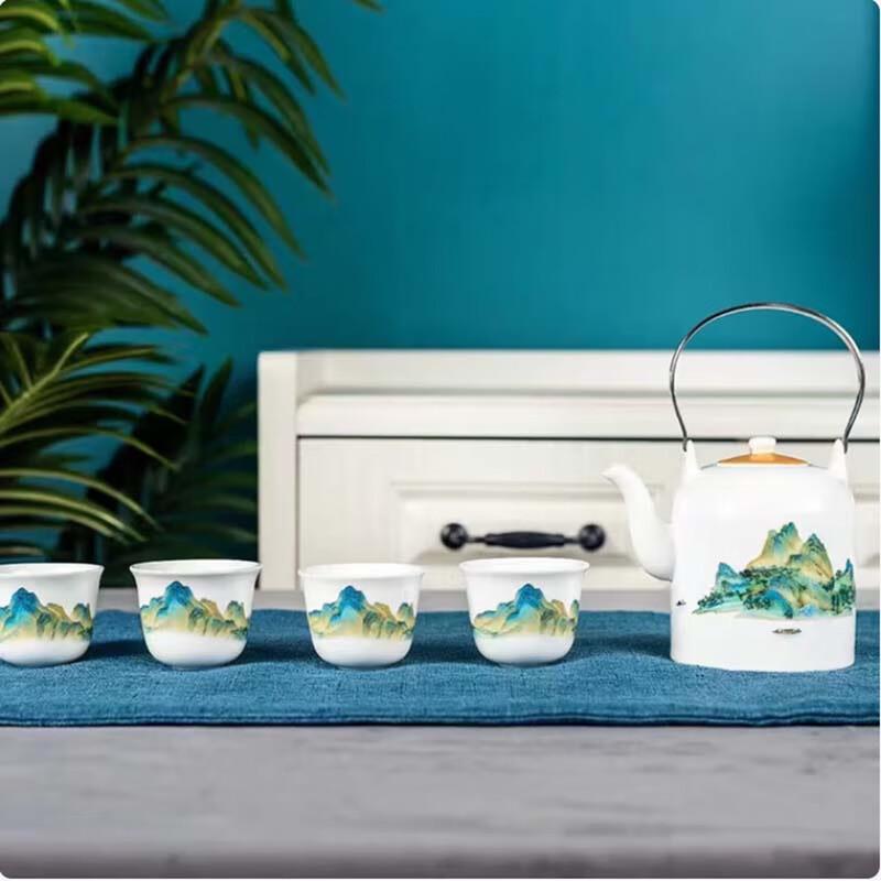 Tang Hui Minimalist Ceramic Kung Fu Tea Set
