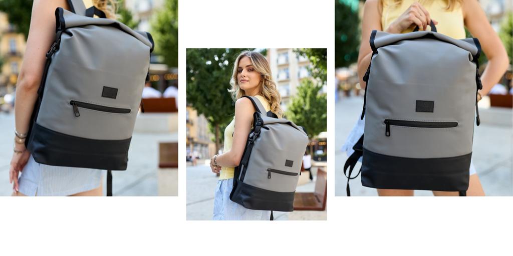 PTN BERLIN-9053 GRAY City Backpack