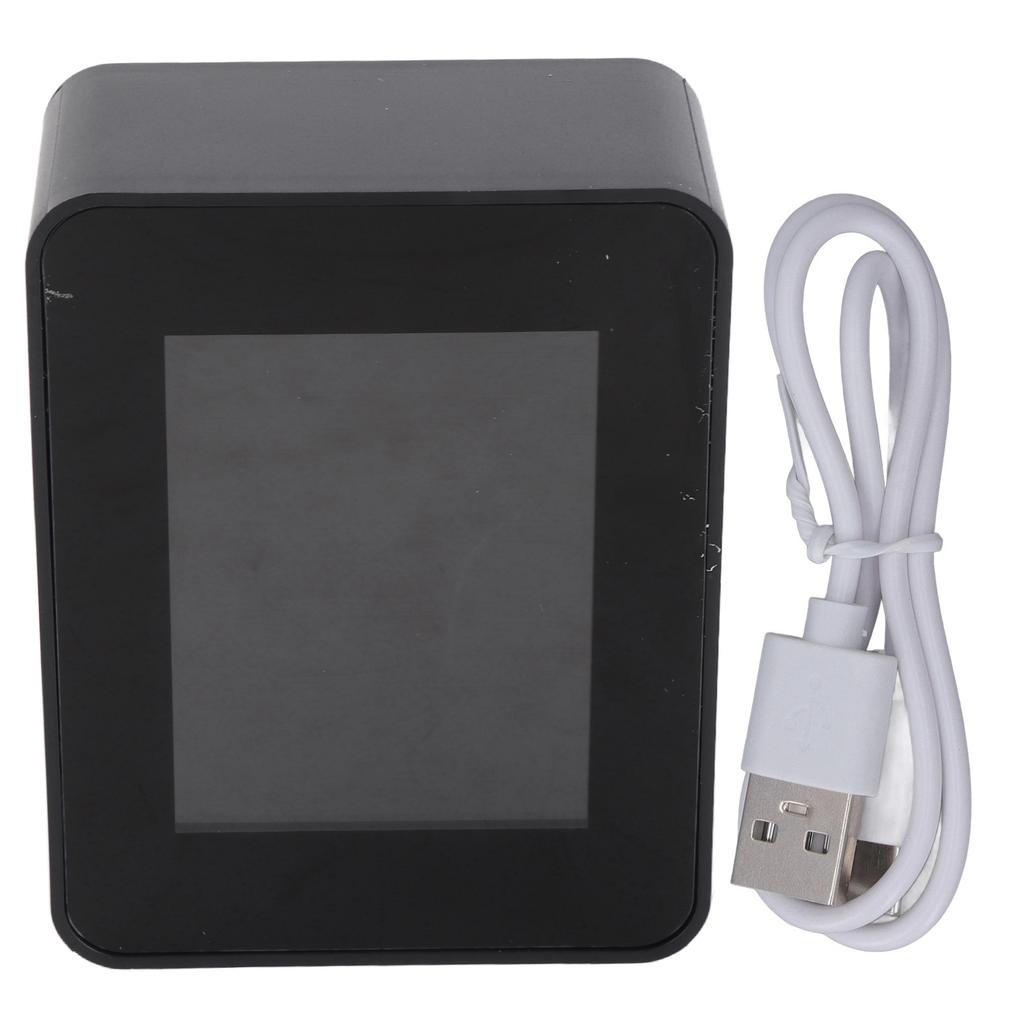 Black CO2 Carbon Dioxide Detector LCD TVOC HCHO Temperature Humidity Air Quality Meter