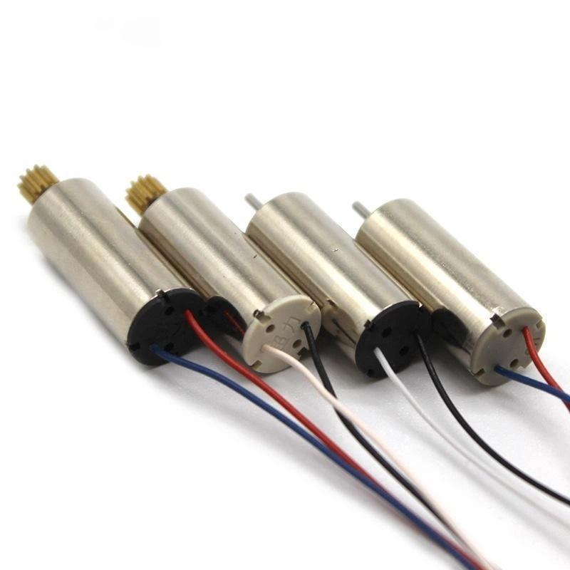 1Pcs 8.5mm * 20mm DC 3.7V 50000RPM High Speed 8.5mm*20mm 8520 CW+CCW Coreless Motor With Cooling Hole For RC Drone Quadcopter
