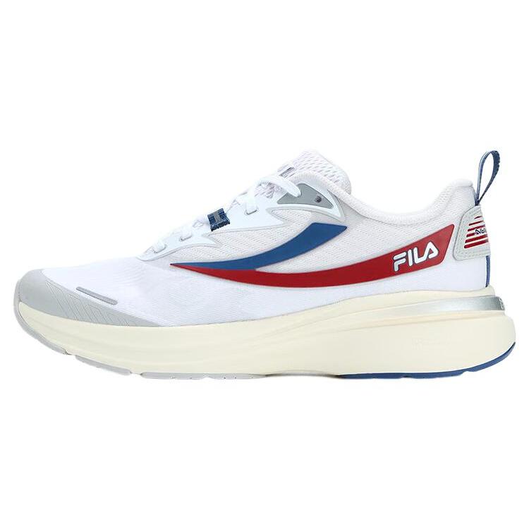 FILA NUVOLE Abrasion Resistant Low top Running Shoes Men s White Gray A12M321118FWN 40