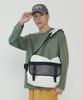 Analog Mood Apparel Basic Mesh Messenger Bag (White)