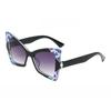 Butterfly Frame Women's Fashion Sunglasses Casual Cute Summer Bright Color Suitable for Travel Beach Accessories