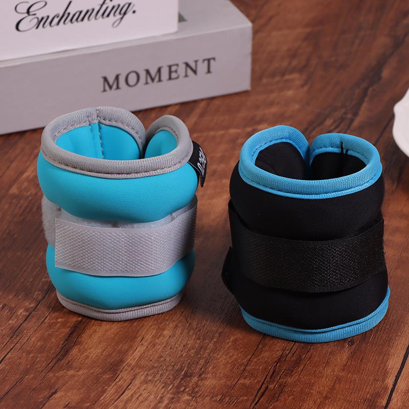 1Pair Adjustable Ankle Weights (0.25Kg*2Pcs) Neoprene Leg Arm Straps For Fitness Aerobics Physical Therapy For Women Men Kids