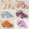 21 Heads Artificial Phalaenopsis Branches Real Touch Fake Mini Flowers  Dining Table