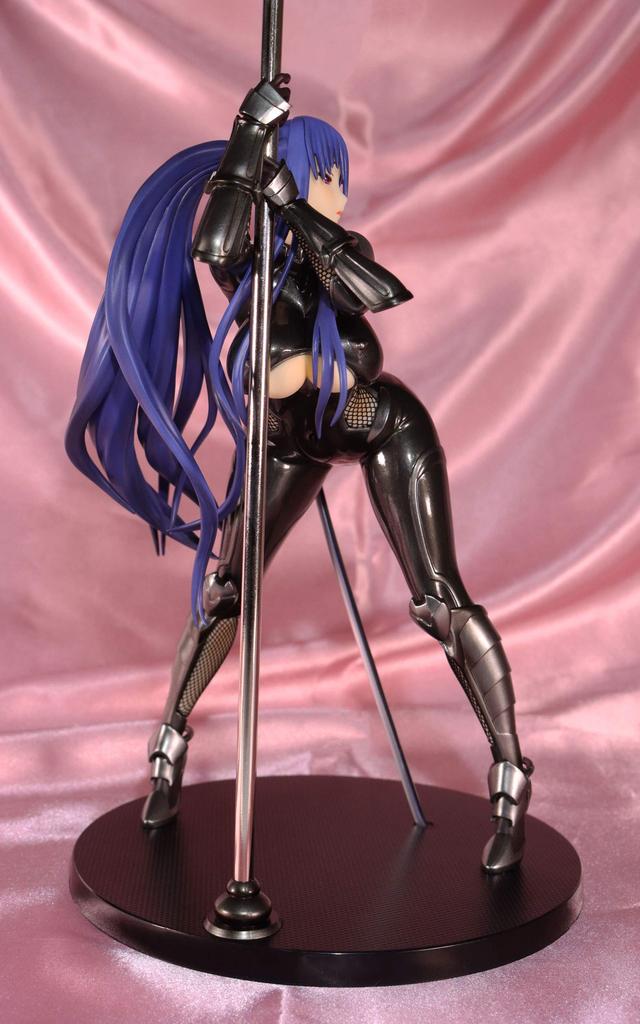Queen Ted Taimanin Yukikaze 2 Akiyama Rinko Pole Dance Recolor Version Scale PVC ABS Iron Painted Complete Figure Ver. 1/7 & &