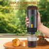 Wireless Portable Espresso Coffee Maker,3-in-1 Capsule/Powder/Electric,20Bar Fast Heat for Car Camping Travel Home Coffee Machin