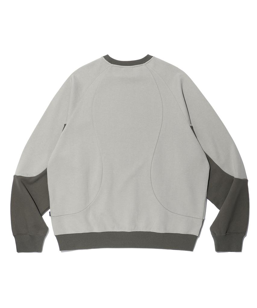 CRITIC Wormhole Incision Sweatshirt Gray
