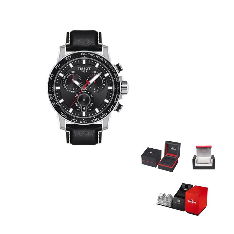 TISSOT Daring Collection Quartz Movement Men s Watches Watch 45.5mm Black Dial Stainless Steel Case T125.617.16.051.00 Black Dial