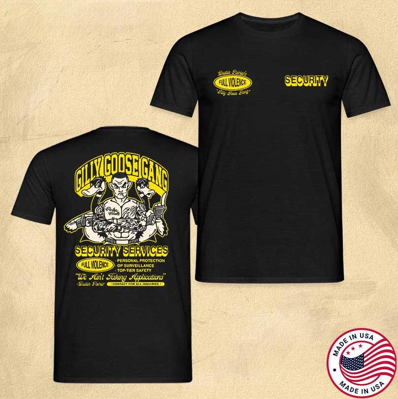 Dustin Poirier Official Merch – Gilly Goose Gang Signature Graphic T-Shirt Unisex T-Shirt M