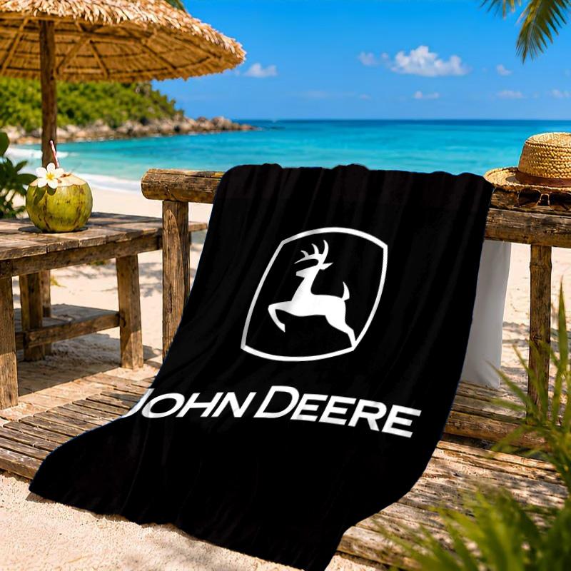 John Deere Design Beach Towel, Quick-drying, Easy to Care for, Suitable for Both Fitness and Beach Vacations,Sports Essential